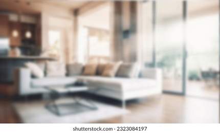 ิblurred living room for backgrouand